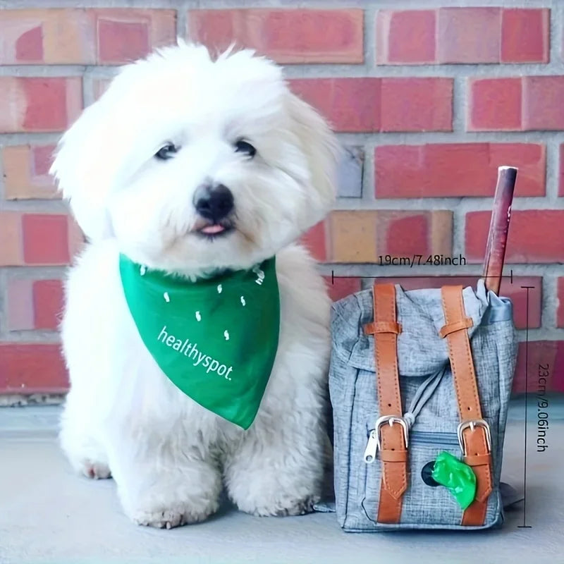 Multifunctional Pet Dog Backpack Pet Carrier Puppy Bag Dogs Outdoor Travel Dog Snacks Backpack French Bulldog Dog Accessories